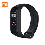 Xiaomi Mi Band 4 Fitness Tracker, Newest 0.95” Color AMOLED Display Bluetooth 5.0 Smart Bracelet Heart Rate Monitor 50 Meters Waterproof Bracelet with 135mAh Battery up to 20 Days Activity Tracker